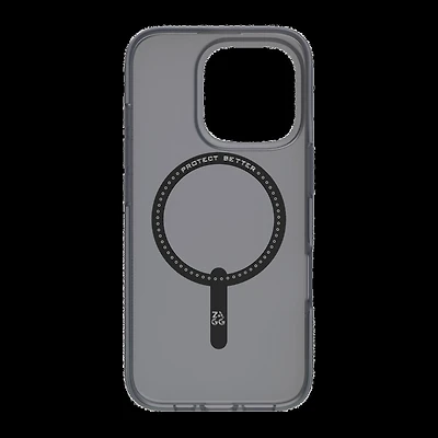 iPhone 16 Pro ZAGG Graphene Milan Snap Case - Raven Feather