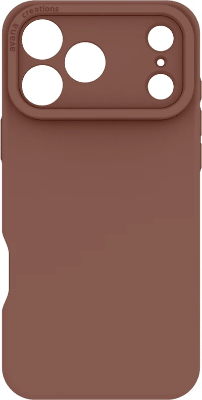 Avana AP7XAVSIKMOCC Velvet MagSafe Case Mocha pour iPhone 17 Pro