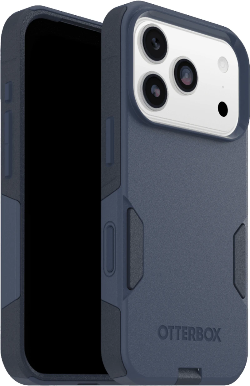 OtterBox 7798330 Étui Commuter MagSafe avec Contrôle de la Caméra Riverside (Bleu) pour iPhone 17 Pro