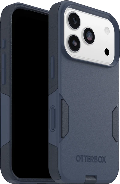 OtterBox 7798330 Étui Commuter MagSafe avec Contrôle de la Caméra Riverside (Bleu) pour iPhone 17 Pro