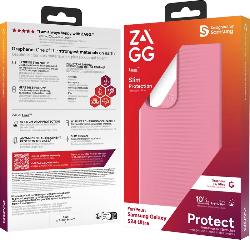 Samsung Galaxy S24 Ultra 5G ZAGG (GEAR4) Luxe Case