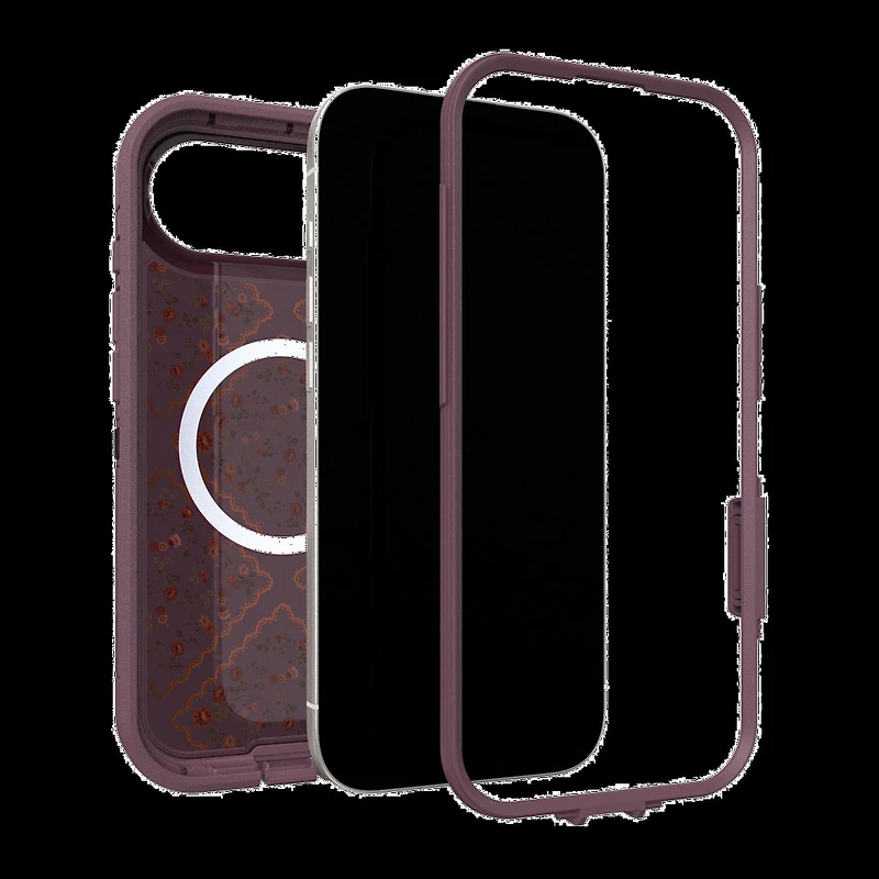 OtterBox 7798457 Étui Defender Pro XT Clear MagSafe avec Contrôle de la CaméraDusk Reverie (Violet) pour iPhone Air