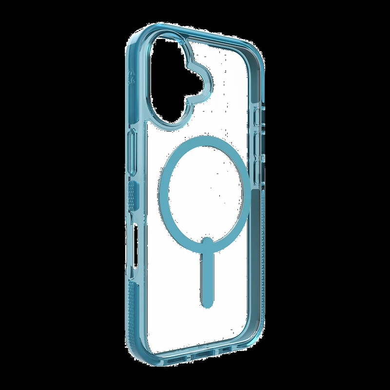iPhone 16 ZAGG Graphene Santa Cruz Snap Case - Retro Blue