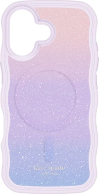 Kate Spade KS057412 Étui Wavy MagSafe Opal Glitter pour iPhone 17