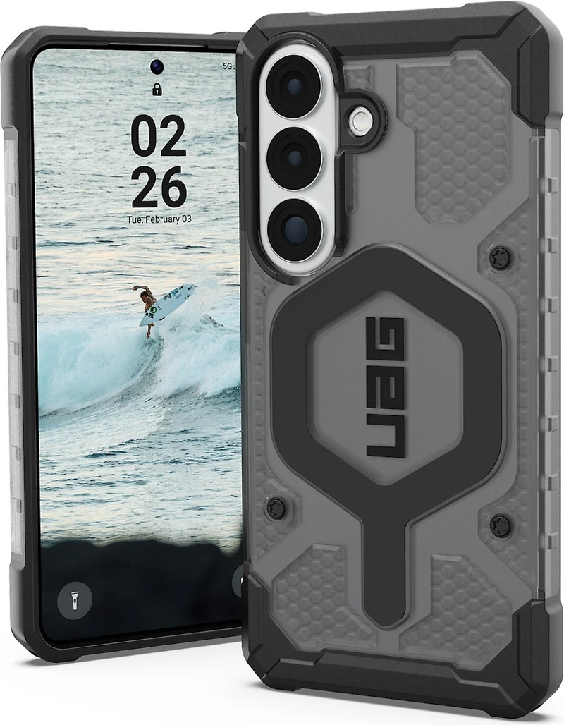 Samsung Galaxy S26 UAG Pathfinder Clear w/Magnet Case - Ash/Black