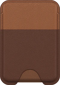 OtterBox - Symmetry Cactus Leather MagSafe Wallet - Rich Adobe