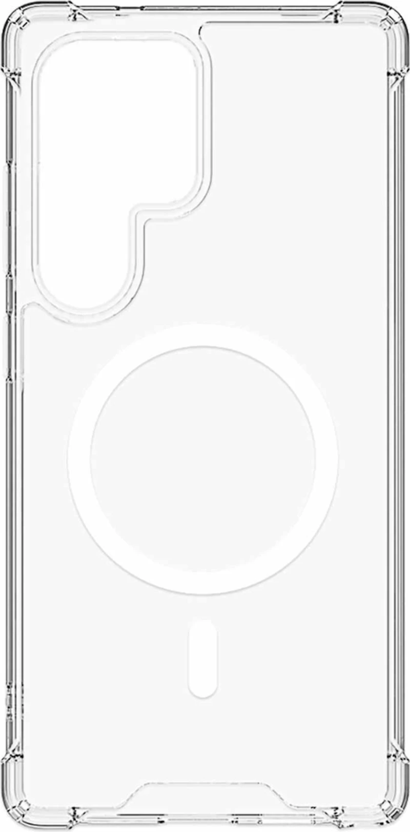 Blu Element BEDZS263 Étui Robuste DropZone avec Magnets Clear pour Samsung Galaxy S26 Ultra