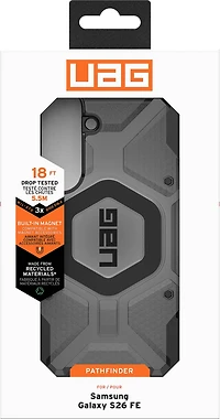 Samsung Galaxy S26 FE UAG Pathfinder Clear w/Magnet Case - Ash/Black