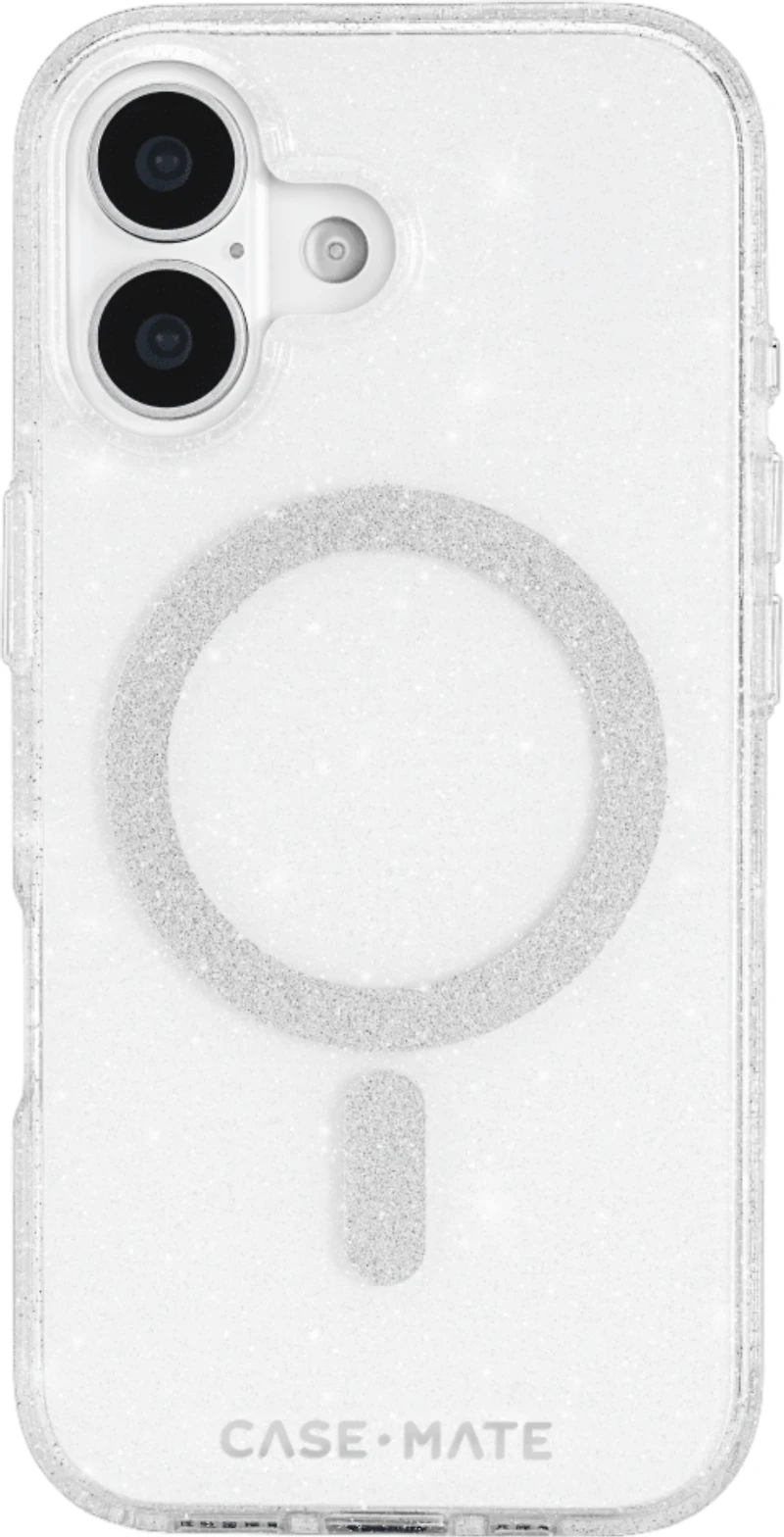 Case-Mate - Twinkle MagSafe Case for Apple iPhone 17 - Twilight Silver
