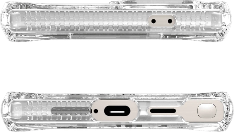 ITSKINS SGZUSPECMTRSP Étui Spectrum_R Clear Transparent pour Samsung Galaxy S25 Ultra