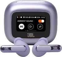 JBL - Live Beam 3 True Wireless Earbuds - Purple