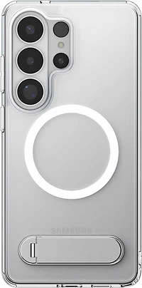 Spigen - Étui Slim Armor Essential S avec aimants, blanc transparent, pour Samsung Galaxy S26 Ultra