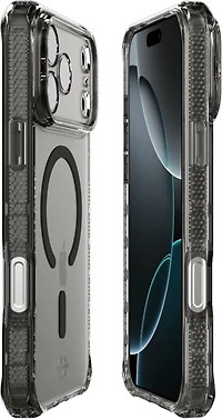 ITSKINS AP7XHBVARSMOK Étui Hybrid_R Vapor MagSafe Smoke pour iPhone 17 Pro