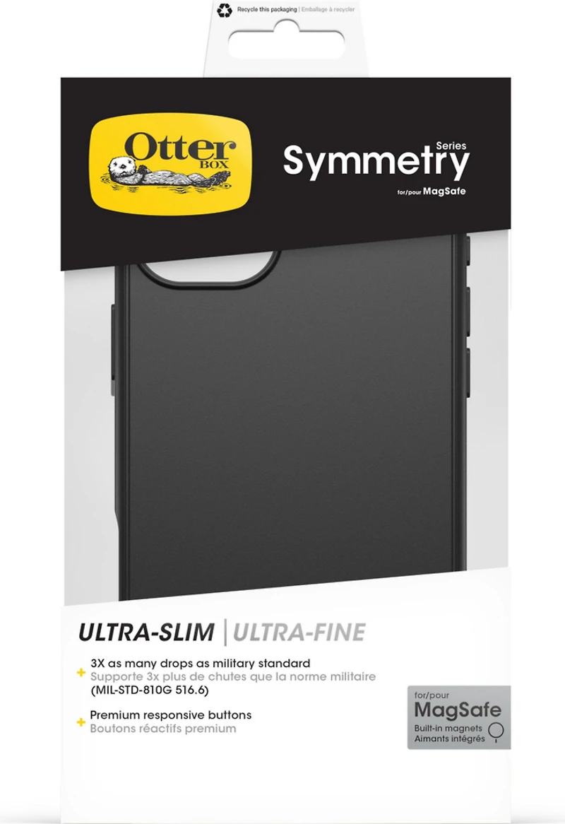 iPhone 16 Plus Otterbox Symmetry w/ MagSafe Series Case - Black