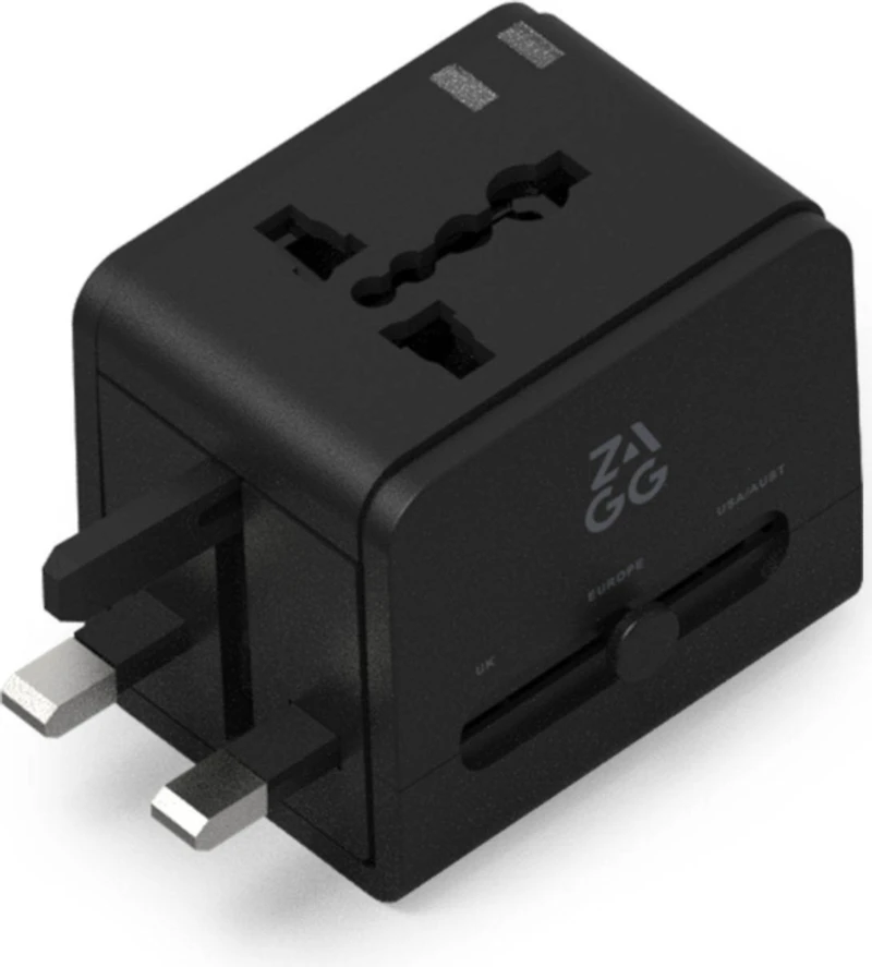 Universal ZAGG Travel Kit - Black/Grey