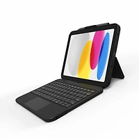 ZAGG - Tough Keys Keyboard and Case Black for iPad 11 2025 (11th Gen)/iPad 10.9 2022 (10th Gen)