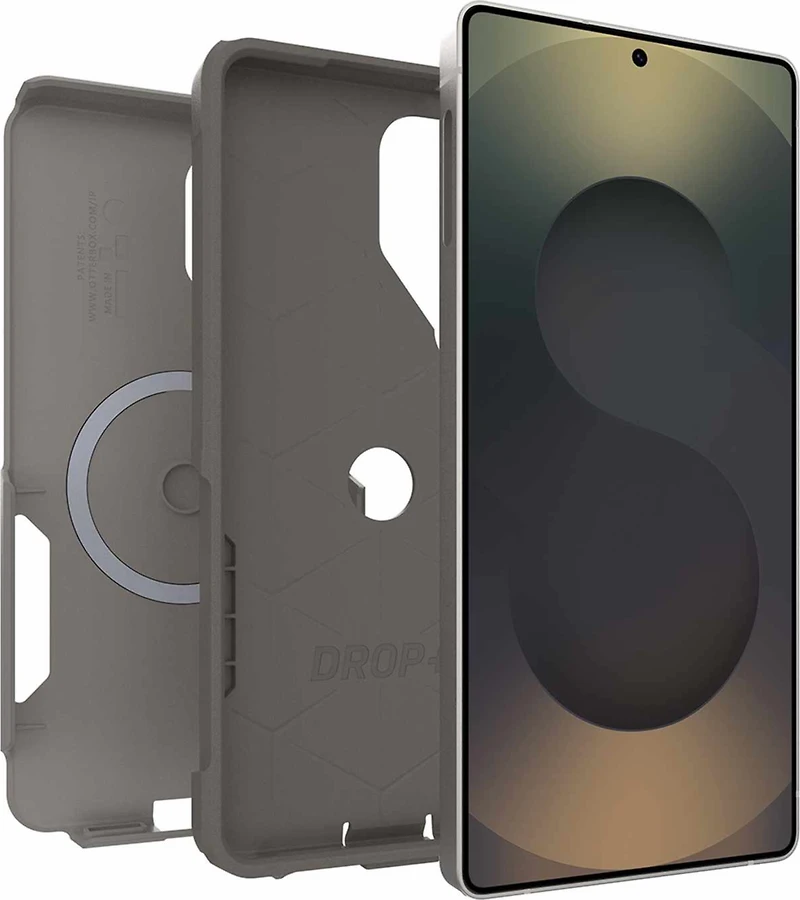 OtterBox 7799805 Étui Commuter avec Magnets Comfort Gris pour Samsung Galaxy S26 Ultra