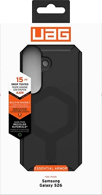 Samsung Galaxy S26 UAG Essential Armor w/Magnet Case - Black