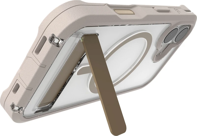 ZAGG - Rainier Snap MagSafe Case with Kickstand for Apple iPhone 17