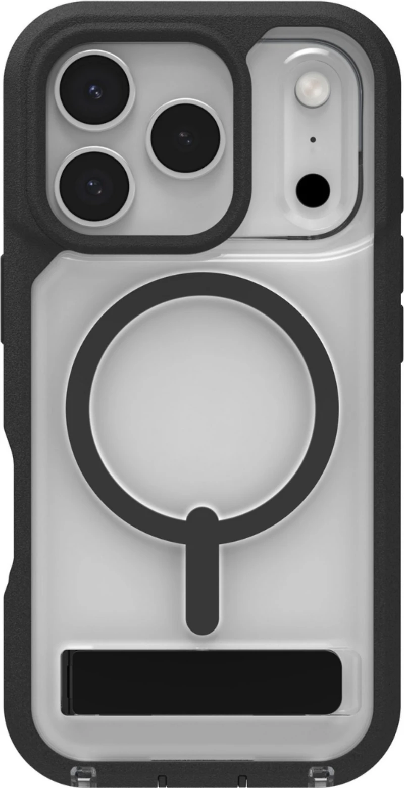 ZAGG - Étui Rainier Snap avec béquille pour Apple iPhone 17 Pro - Noir