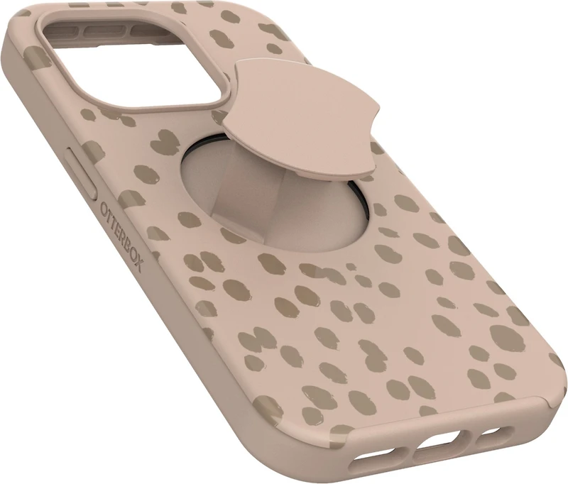 iPhone 15 Pro Otterbox OtterGrip Symmetry w/ MagSafe Series Case - Brown (On The Spot)