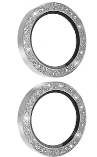 iPhone 16 Plus/16 Case-Mate Aluminum Ring Glass Lens Protector - Twinkle