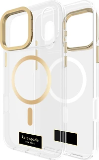 iPhone 17 Pro Max Kate Spade Protective MagSafe w/Stand Case - Icon Clear