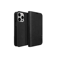LAUT PRESTIGE FOLIO for iPhone 15 Pro Max - Black