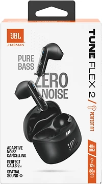 JBL - Tune Flex 2 True Wireless In Ear Noise Cancelling Bluetooth Headphones