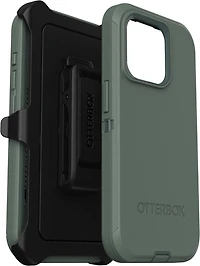iPhone 15 Pro Otterbox Defender Series Case - Green (Forest Ranger)