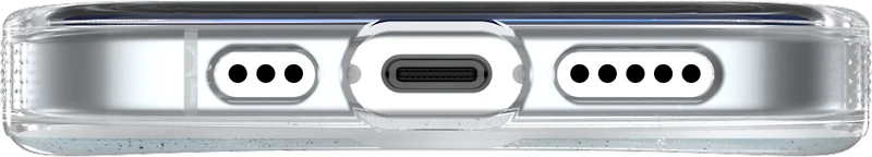 ZAGG - Milan Snap MagSafe Case for Apple iPhone 16 - Swirl Glitter