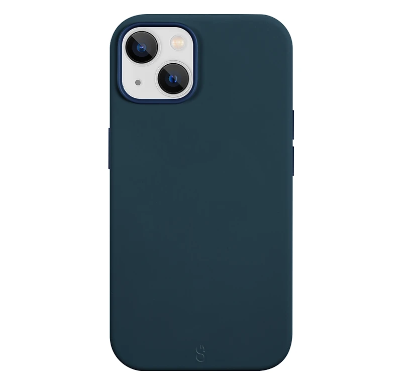 LOGiiX Silicone Case Vibrance pour iPhone 14 Max - Bleu pétrole
