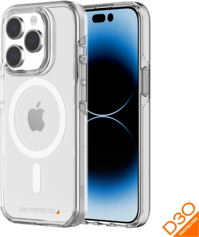 Axs - Crystal Shield Magsafe Case For Apple Iphone 15 Pro