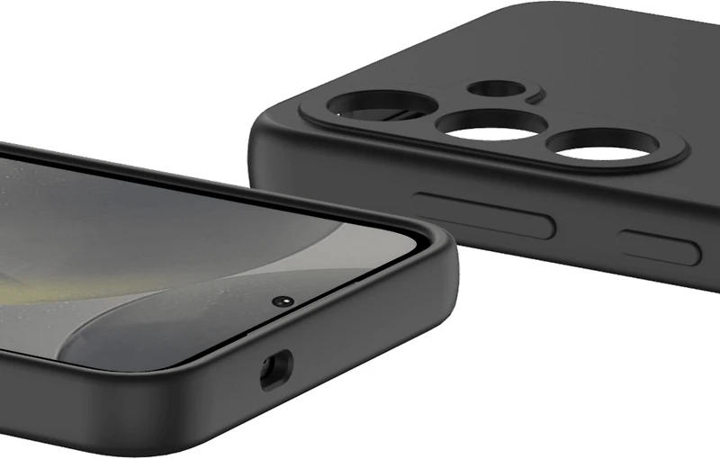 Avana SGZPAVSIKBLCK Étui Velvet Compatible avec MagSafe Ash pour Samsung Galaxy S25+