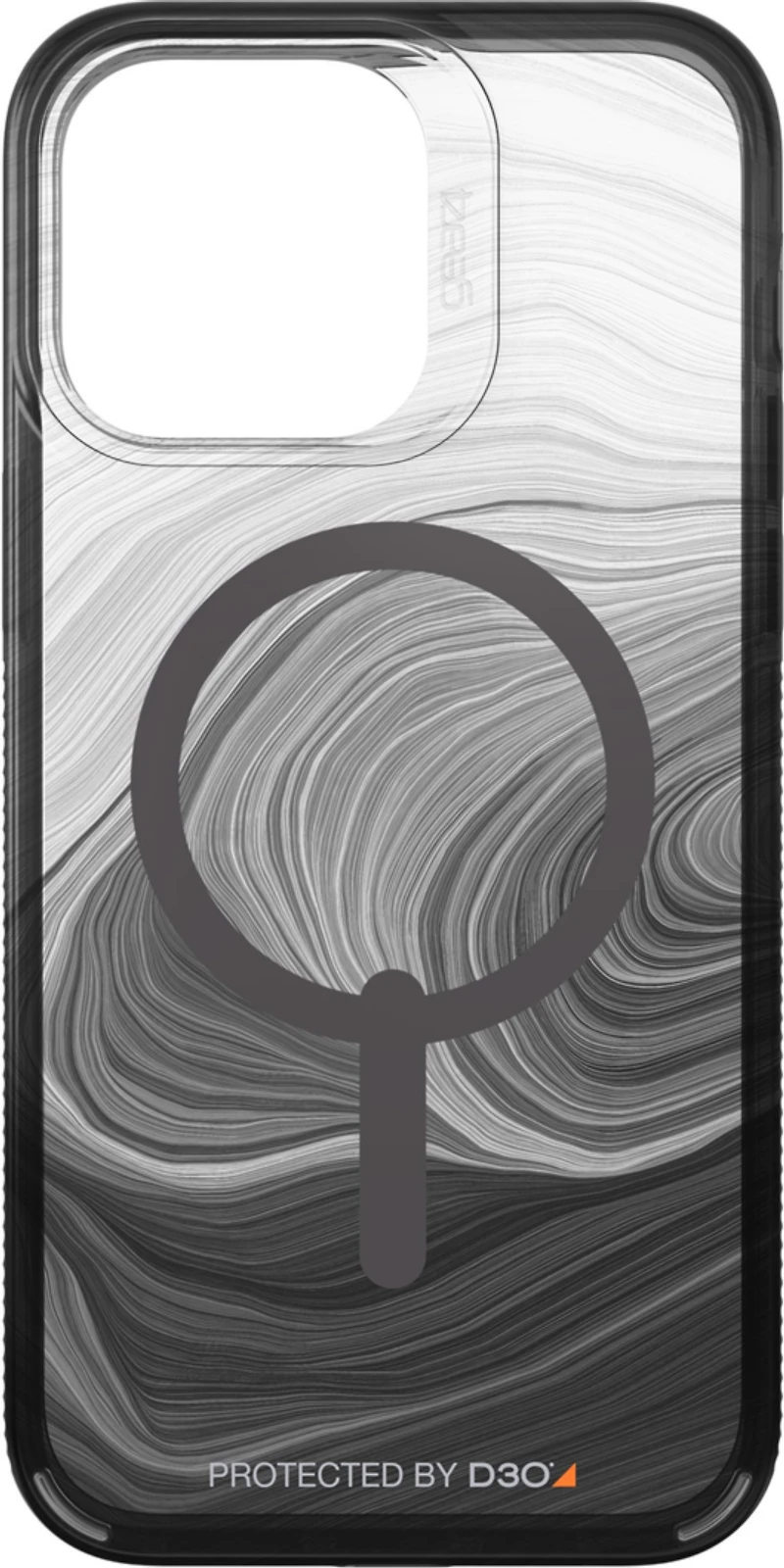 GEAR4 - iPhone 14 Pro Max Gear4 D3O Milan Snap Case - Black Swirl