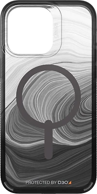 GEAR4 - iPhone 14 Pro Max Gear4 D3O Milan Snap Case - Black Swirl
