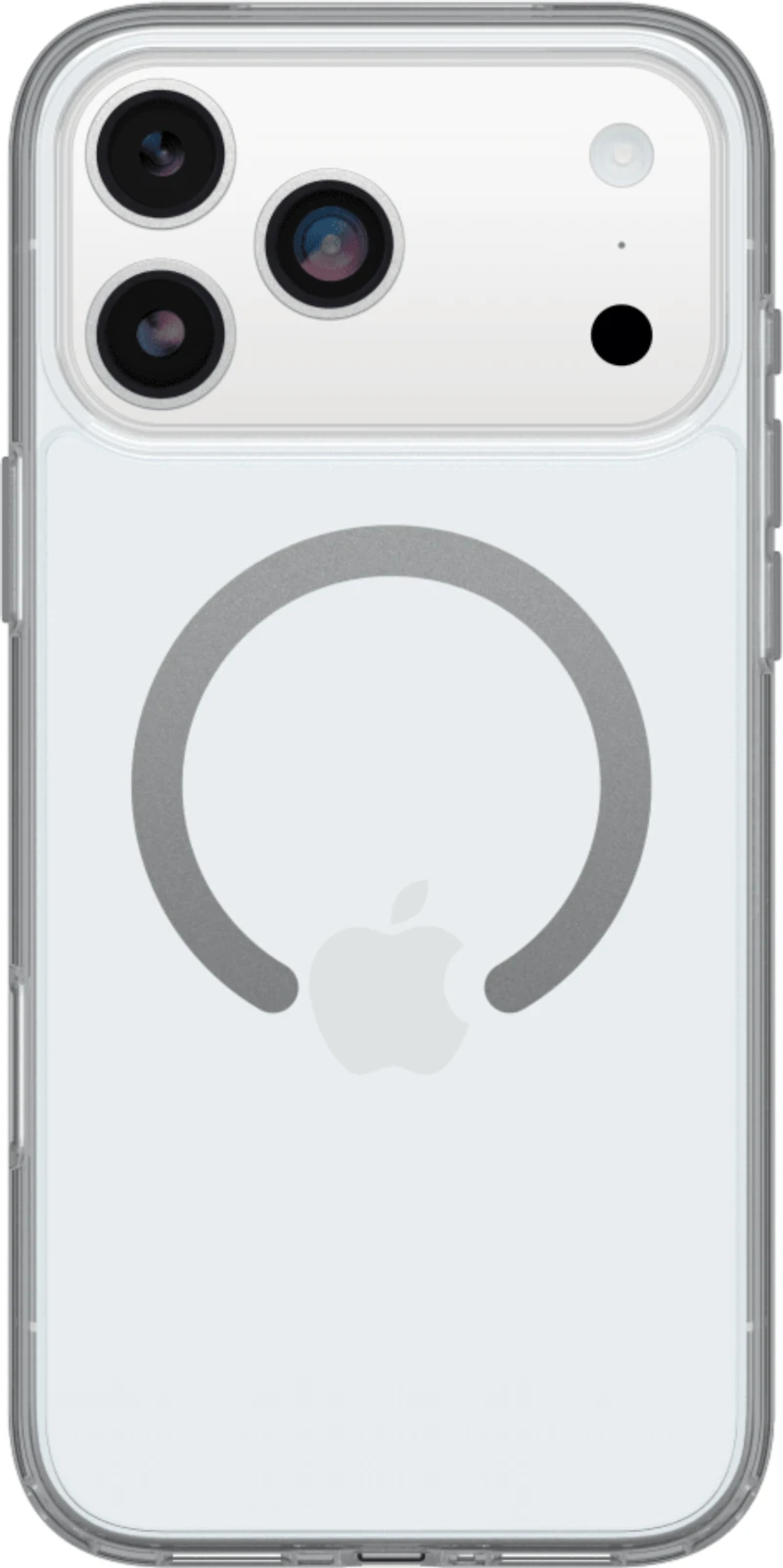 OtterBox 7798855 Étui Symmetry Clear MagSafe avec Contrôle de la Caméra Clear with Bleu Tint (Clear) pour iPhone 17 Pro Max