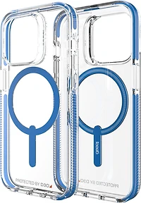 GEAR4 - iPhone 14 Pro Gear4 D3O Santa Cruz Snap Case - Blue