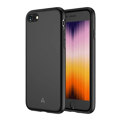 AXS Silicone Case Apple iPhone SE (3rd & 2nd Gen) /8 /7 | Black