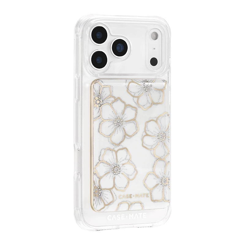 Case-Mate 5,000 mAh Wireless MagSafe Battery Pack - Floral Gems