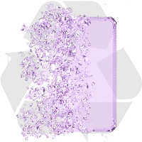 ITSKINS SGZRSPECMLIPP Étui Spectrum_R Clear Violet Clair pour Samsung Galaxy S25