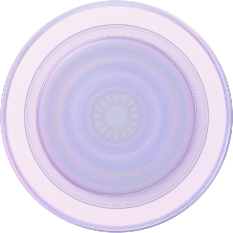 PopSockets 806878 PopGrip pour MagSafe Rond avec Anneau Adaptateur Opalescent Clear