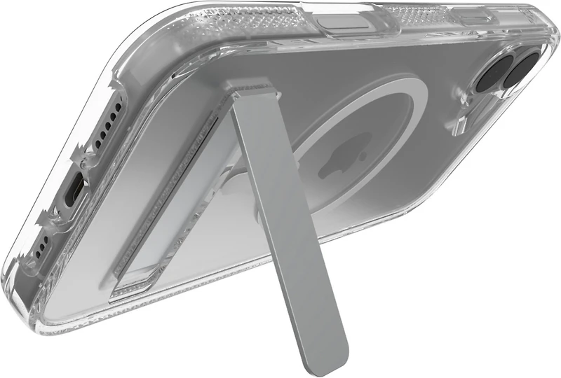 iPhone 16 Plus ZAGG Graphene Crystal Palace Snap Kickstand Case - Clear