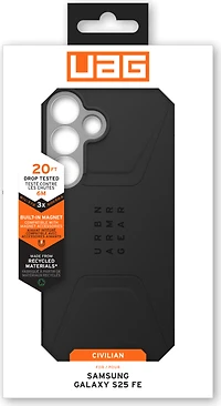 Samsung Galaxy S25 FE UAG Civilian MagSafe Case - Black