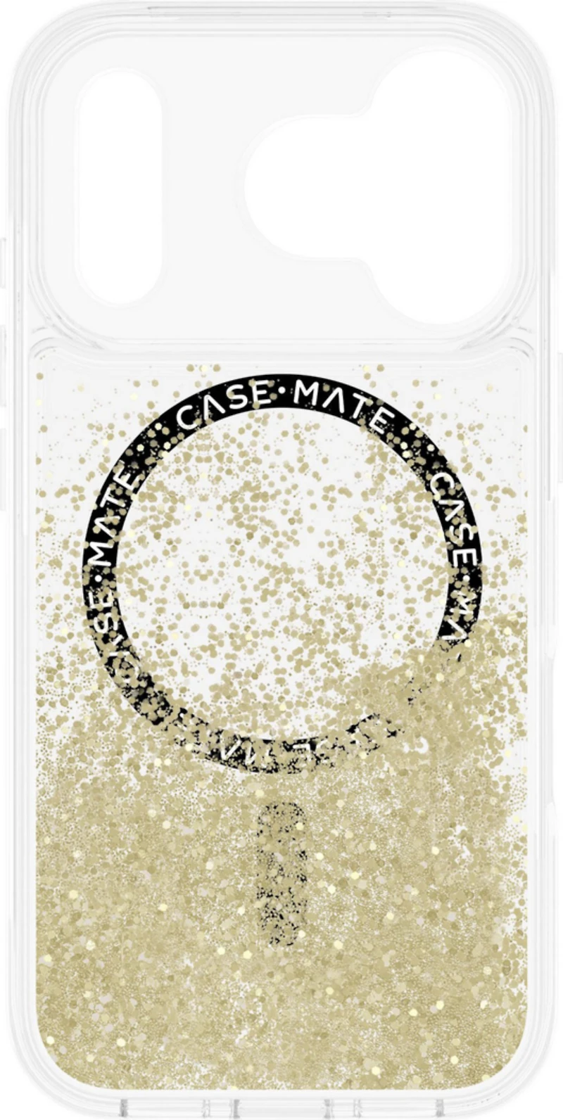 Case-Mate - Waterfall MagSafe Case for Apple iPhone 17 Pro - Gold