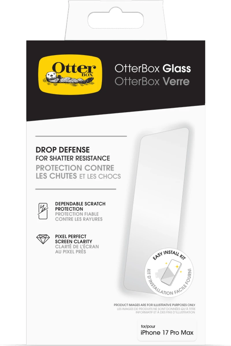 iPhone 17 Pro Max Otterbox Glass Screen Protector