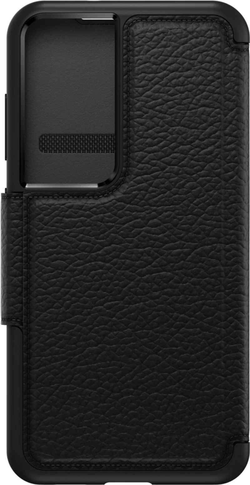 OtterBox 7791181 Étui Strada Folio Noir/Pewter pour Samsung Galaxy S23