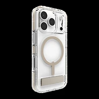 iPhone 17 Pro ZAGG Graphene Santa Cruz Snap Kickstand Case - Titanium