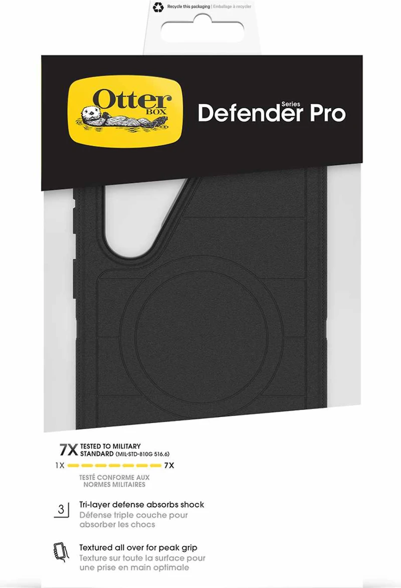 OtterBox 76000106 Étui Defender Pro avec Magnets et Holster Noir pour Samsung Galaxy S26+ en Emballage en Vrac