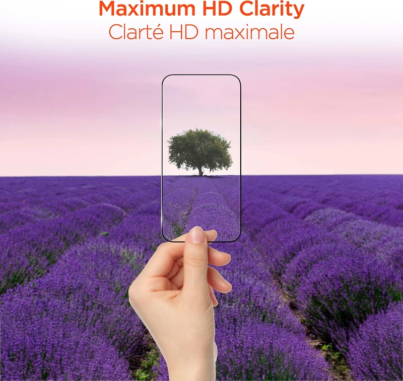 Samsung Galaxy S26 Ultra HyperGear Edge-to-Edge Glass Screen Protector w/Dust-Free Install Tray clear